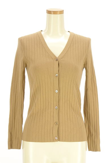 PLST（プラステ）の古着「ストレッチリブニットカーディガン（カーディガン・ボレロ）」大画像１へ