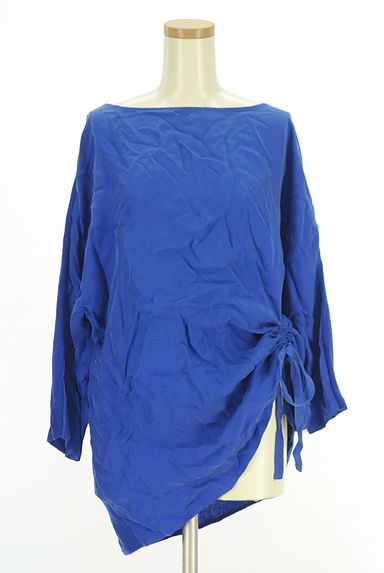 ADOLFO DOMINGUEZ（アドルフォドミンゲス）の古着「異素材切替ドルマントップス（ニット）」大画像１へ