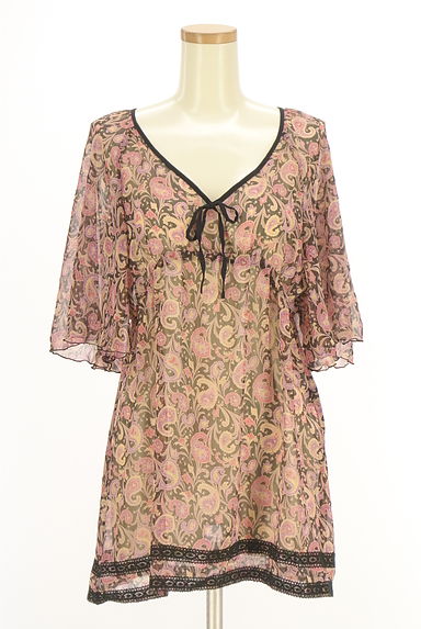 Reflect（リフレクト）の古着「ペイズリー柄シアーチュニック（カットソー・プルオーバー）」大画像１へ