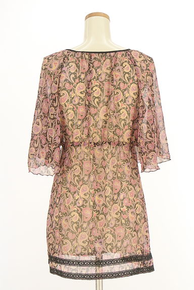 Reflect（リフレクト）の古着「ペイズリー柄シアーチュニック（カットソー・プルオーバー）」大画像２へ