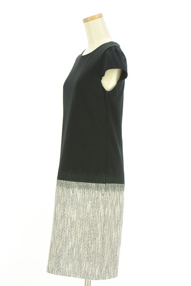 ANAYI（アナイ）の古着「ツイード切替膝丈ワンピース（ワンピース・チュニック）」大画像３へ