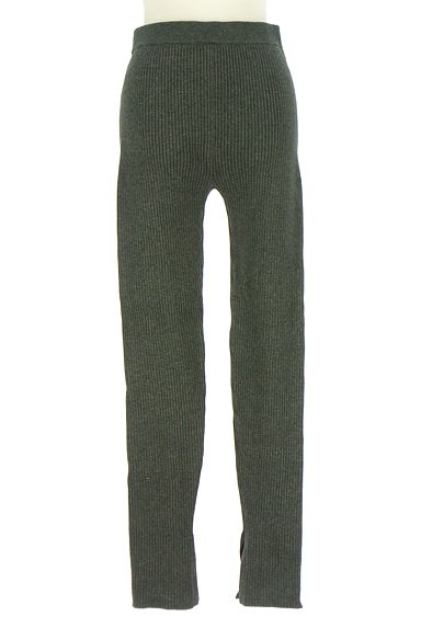 PLST（プラステ）の古着「スリットリブニットレギンス（パンツ）」大画像１へ