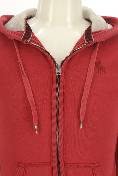Abercrombie&Fitch（アバクロンビーアンドフィッチ）の古着「裏起毛ジップアップスウェットパーカー（スウェット・パーカー）」大画像４へ