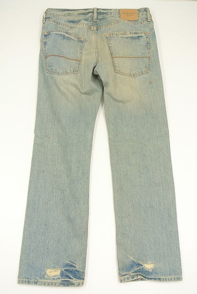 Abercrombie&Fitch（アバクロンビーアンドフィッチ）の古着「ダメージデニムパンツ（デニムパンツ）」大画像２へ