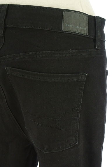 AMERICAN EAGLE（アメリカンイーグル）の古着「ブラックスキニーパンツ（デニムパンツ）」大画像５へ