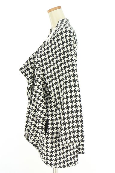 antiqua（アンティカ）の古着「patterntorso 千鳥格子カーディガン（ジャケット）」大画像３へ