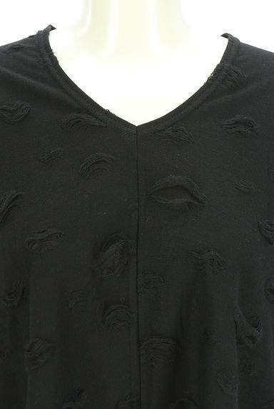 antiqua（アンティカ）の古着「フロントドットワイドカットソー（カットソー・プルオーバー）」大画像４へ