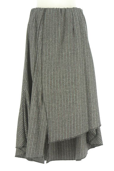 antiqua（アンティカ）の古着「patterntorso ボリューム変形ミモレスカート（ロングスカート・マキシスカート）」大画像１へ