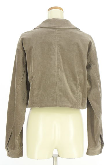 LAGUA GEM（ラグア ジェム）の古着「ストレッチコーデュロイショートコート（ジャケット）」大画像２へ