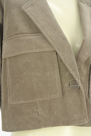 LAGUA GEM（ラグア ジェム）の古着「ストレッチコーデュロイショートコート（ジャケット）」大画像４へ