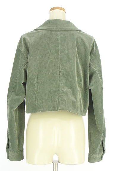LAGUA GEM（ラグア ジェム）の古着「ストレッチコーデュロイショートコート（ジャケット）」大画像２へ