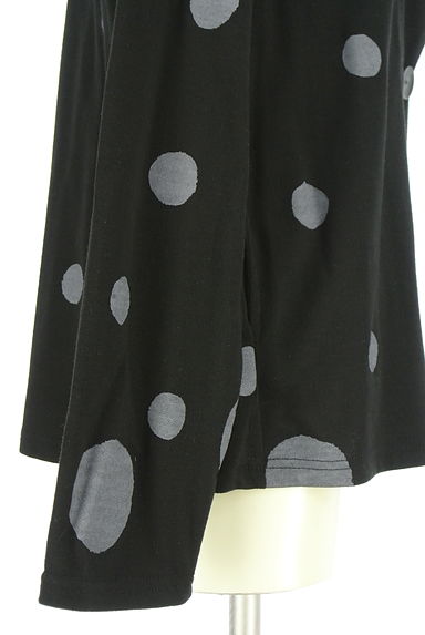 antiqua（アンティカ）の古着「ドット柄ストレッチテーラードジャケット（ジャケット）」大画像５へ