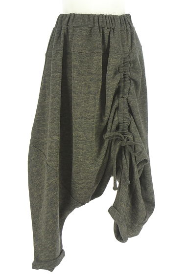 antiqua（アンティカ）の古着「patterntorso ドロストサルエルニットパンツ（パンツ）」大画像１へ