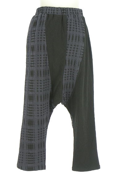 antiqua（アンティカ）の古着「バイカラーサルエルパンツ（パンツ）」大画像２へ