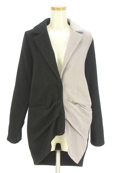 antiqua（アンティカ）の古着「patterntorso バイカラーチェスターコート（ジャケット）」大画像１へ