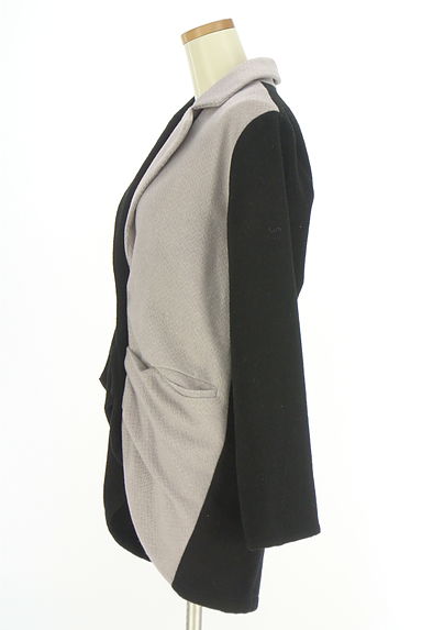 antiqua（アンティカ）の古着「patterntorso バイカラーチェスターコート（ジャケット）」大画像３へ