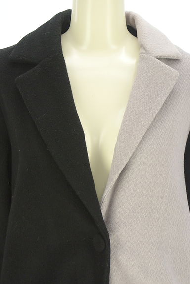 antiqua（アンティカ）の古着「patterntorso バイカラーチェスターコート（ジャケット）」大画像４へ