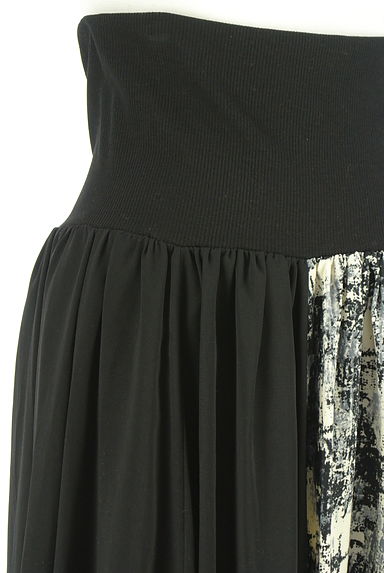 antiqua（アンティカ）の古着「patterntorso 柄切替ボリュームミモレスカート（スカート）」大画像４へ