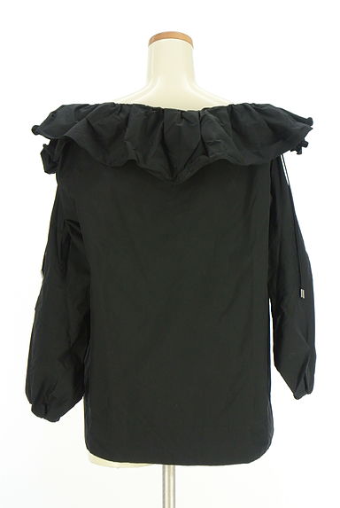 FRAY I.D（フレイアイディー）の古着「フリルカラーブラウス（カットソー・プルオーバー）」大画像２へ