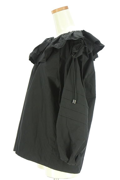 FRAY I.D（フレイアイディー）の古着「フリルカラーブラウス（カットソー・プルオーバー）」大画像３へ