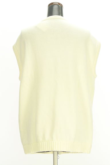 ayane（アヤン）の古着「ジップアップロゴニットベスト（ベスト・ジレ）」大画像２へ