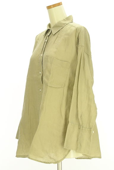 Mila Owen（ミラオーウェン）の古着「リネンシャツ（ブラウス）」大画像３へ