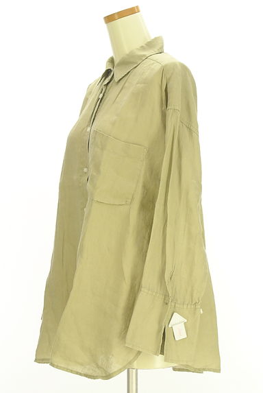 Mila Owen（ミラオーウェン）の古着「リネンシャツ（ブラウス）」大画像４へ