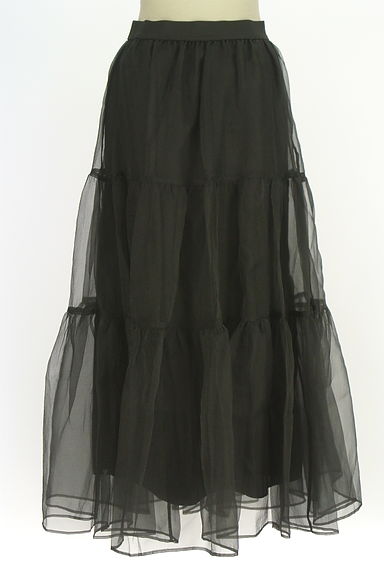 anana（アナナ）の古着「ティアードフリルオーガンジーロングスカート（ロングスカート・マキシスカート）」大画像２へ