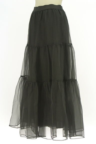 anana（アナナ）の古着「ティアードフリルオーガンジーロングスカート（ロングスカート・マキシスカート）」大画像３へ