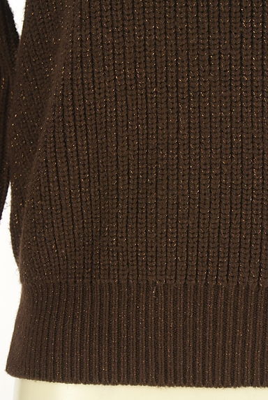 PROPORTION BODY DRESSING（プロポーションボディドレッシング）の古着「ラメミックスニットトップス（ニット）」大画像５へ