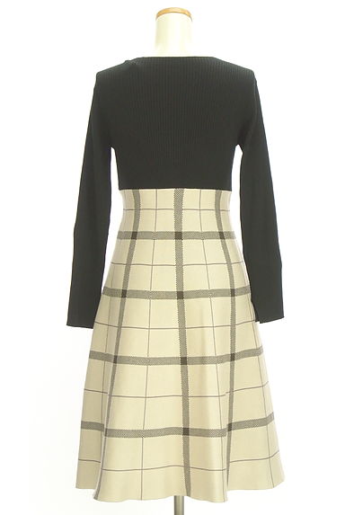 JILL by JILLSTUART（ジルバイジルスチュアート）の古着「セットアップ風ニットワンピース（ワンピース・チュニック）」大画像２へ