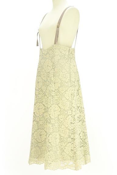 PROPORTION BODY DRESSING（プロポーションボディドレッシング）の古着「サスペンダー付き総レースロングスカート（ロングスカート・マキシスカート）」大画像３へ