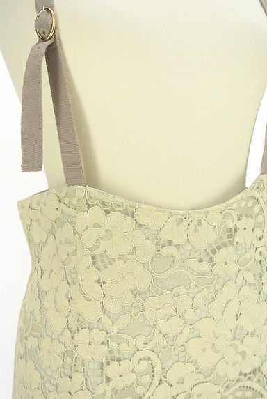 PROPORTION BODY DRESSING（プロポーションボディドレッシング）の古着「サスペンダー付き総レースロングスカート（ロングスカート・マキシスカート）」大画像４へ