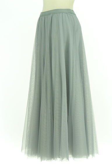 MISCH MASCH（ミッシュマッシュ）の古着「ロングチュールスカート（ロングスカート・マキシスカート）」大画像３へ