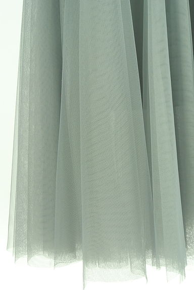MISCH MASCH（ミッシュマッシュ）の古着「ロングチュールスカート（ロングスカート・マキシスカート）」大画像５へ