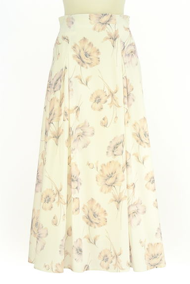 MISCH MASCH（ミッシュマッシュ）の古着「花柄ロングフレアスカート（ロングスカート・マキシスカート）」大画像１へ