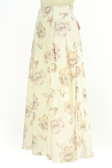 MISCH MASCH（ミッシュマッシュ）の古着「花柄ロングフレアスカート（ロングスカート・マキシスカート）」大画像３へ