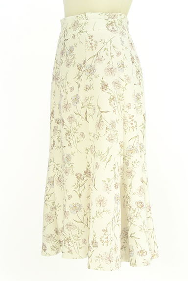 PROPORTION BODY DRESSING（プロポーションボディドレッシング）の古着「ミモレ丈花柄フレアスカート（スカート）」大画像３へ