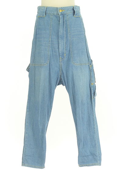 mercibeaucoup（メルシーボークー）の古着「Leeコラボバックサロペットデザインサルエルパンツ（デニムパンツ）」大画像１へ