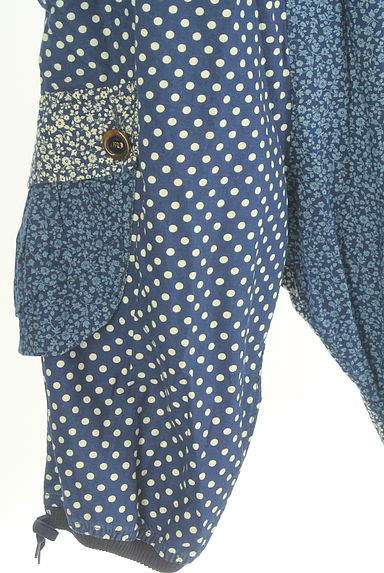 mercibeaucoup（メルシーボークー）の古着「花柄×ドット柄パッチワークサルエルパンツ（パンツ）」大画像５へ