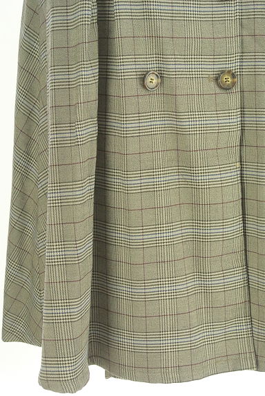 dazzlin（ダズリン）の古着「ミディ丈グレンチェック柄フレアスカート（スカート）」大画像５へ