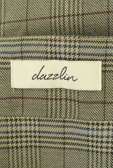 dazzlin（ダズリン）の古着「ミディ丈グレンチェック柄フレアスカート（スカート）」大画像６へ