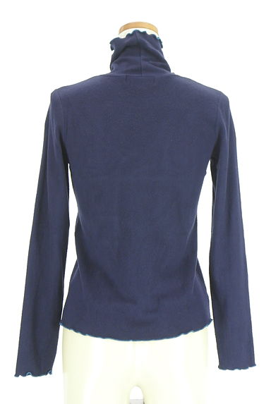 LE SOUK HOLIDAY（ルスークホリデー）の古着「メロウフリルハイネックカットソー（カットソー・プルオーバー）」大画像２へ