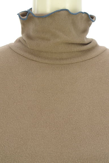 LE SOUK HOLIDAY（ルスークホリデー）の古着「メロウフリルハイネックカットソー（カットソー・プルオーバー）」大画像４へ