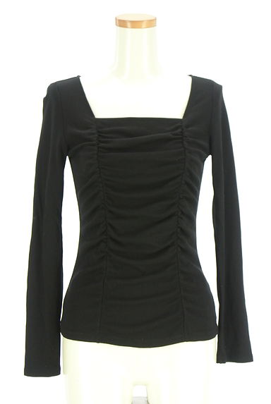 INDIVI（インディヴィ）の古着「スクエアネックカットソー（カットソー・プルオーバー）」大画像１へ