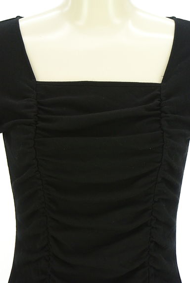 INDIVI（インディヴィ）の古着「スクエアネックカットソー（カットソー・プルオーバー）」大画像４へ