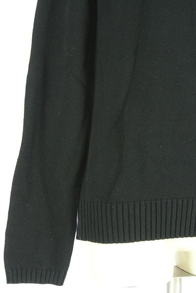 ADOLFO DOMINGUEZ（アドルフォドミンゲス）の古着「アシンメトリーハイネックニットトップス（ニット）」大画像５へ