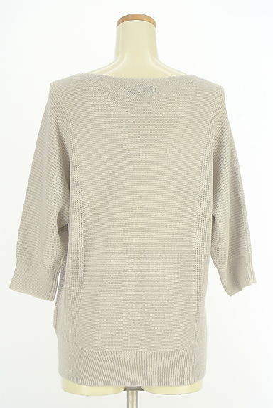 LAUTREAMONT（ロートレアモン）の古着「7分袖ローゲージニットトップス（ニット）」大画像２へ