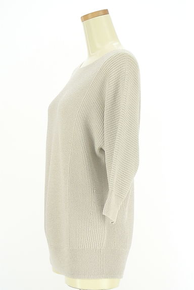 LAUTREAMONT（ロートレアモン）の古着「7分袖ローゲージニットトップス（ニット）」大画像３へ