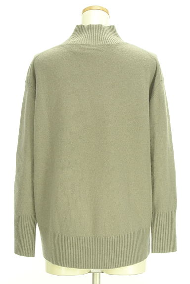 LAUTREAMONT（ロートレアモン）の古着「モックネックニットトップス（セーター）」大画像２へ